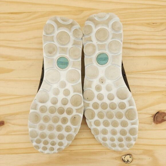 Skechers Go Walk Womens Shoes Sz 9 Black Leather Slip On Loafers Comfort Walking - Picture 7 of 9